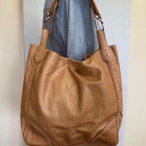 Sigrid Olsen Tan Leather Shoulder Bag